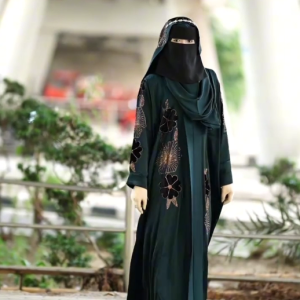 Wedding Season Abaya ২ Part Set 𝐀𝐛𝐚𝐲𝐚 + 𝐇𝐢𝐣𝐚𝐛 𝐙𝐚𝐟𝐫a𝐧 𝐕𝐞𝐥𝐯𝐞𝐭 𝐀𝐩𝐩𝐥𝐢𝐪𝐮𝐞 𝐀𝐛𝐚𝐲𝐚